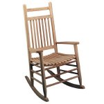 Oak Wood Rocking Chair