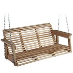 4-5 Ft. Yellow Poplar Wood Swing