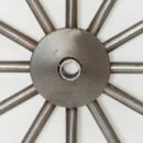 Steel Wagon Wheel Hub Large Steel Wagon Wheel Hub, 36", 30", 24"