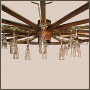 Wagon Wheel Glass Holder, Stemware Holder, Pot Holder