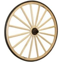 1056 - 48 Wood Buggy-Carriage Wagon Wheel