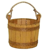 Wood Pine Bucket