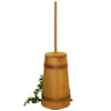 Wood Butter Churn