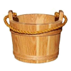 Wood Oak Bucket