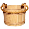 Wood Oak Bucket