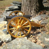 15in Wood Cannon Wheel