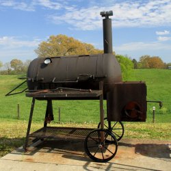 Steel Wheels, Smoker, BBQ