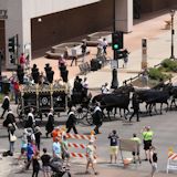 Lincoln Hearse corner of Capitol Avenue and Seventh Street