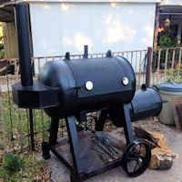 Smoker - BBQ Steel Wheels