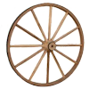 Wood Wagon Wheel